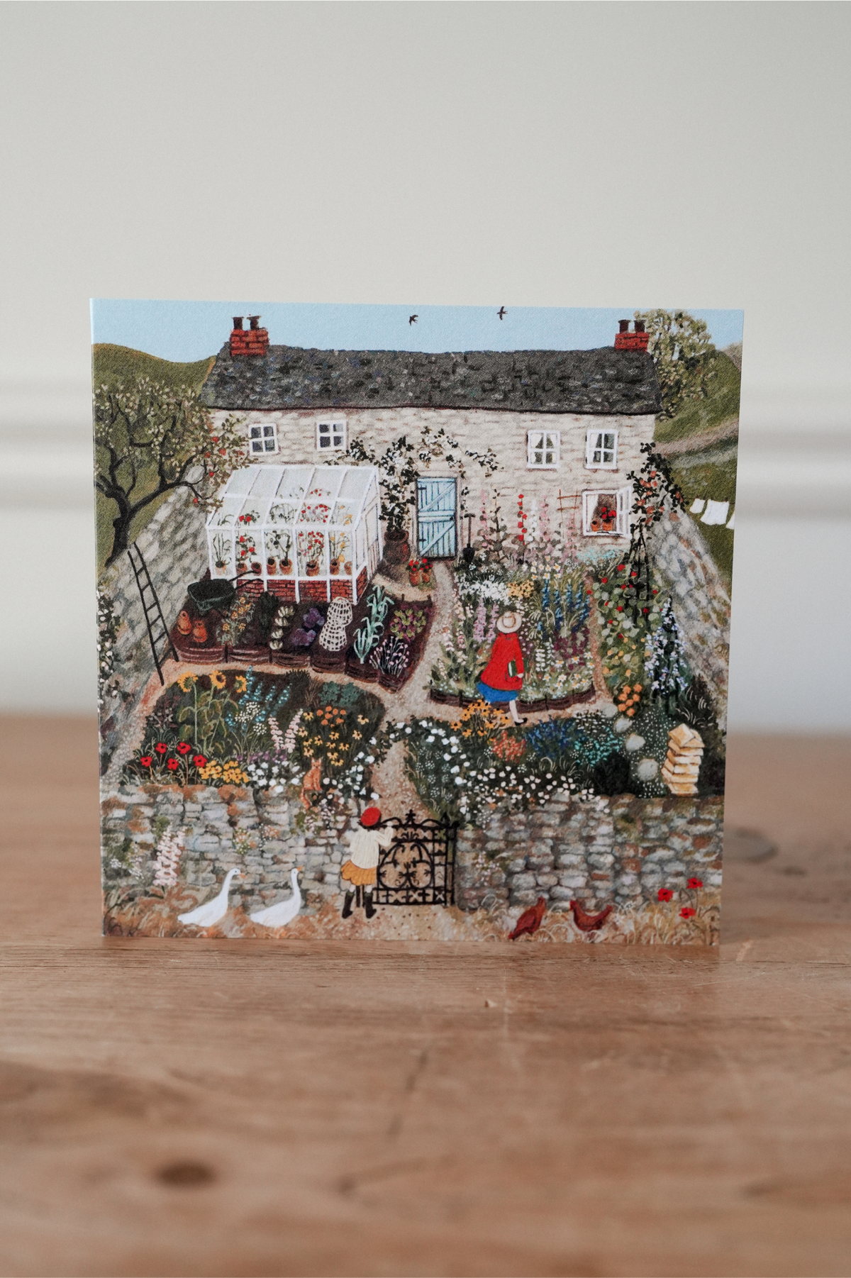 The Walled Garden Card