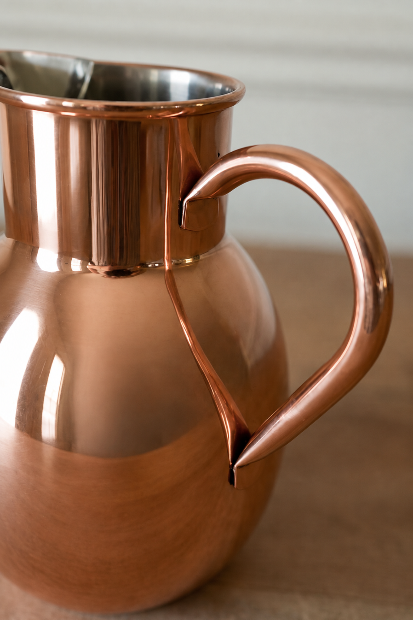 Copper Syrup Pitcher