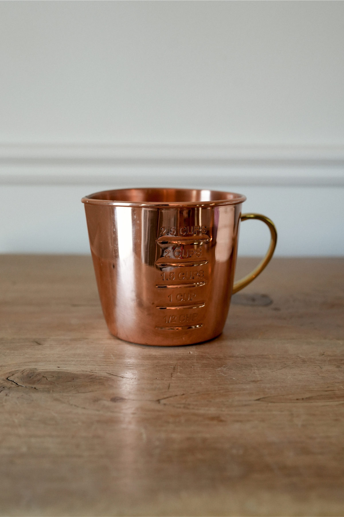 Copper Liquid Measuring Cup · 2½ Cup