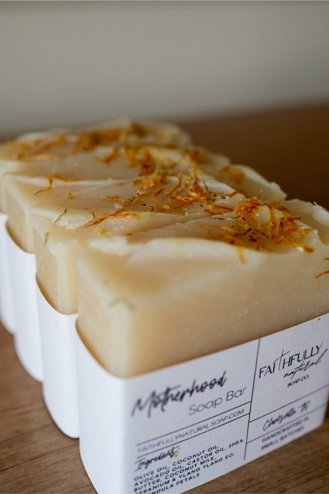 Handcrafted Soap · Motherhood Bar