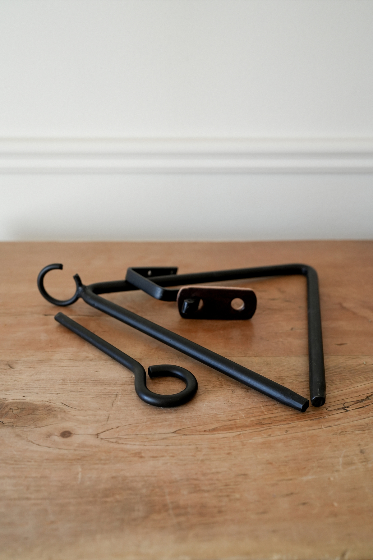 Hand-Forged Triangle Dinner Bell
