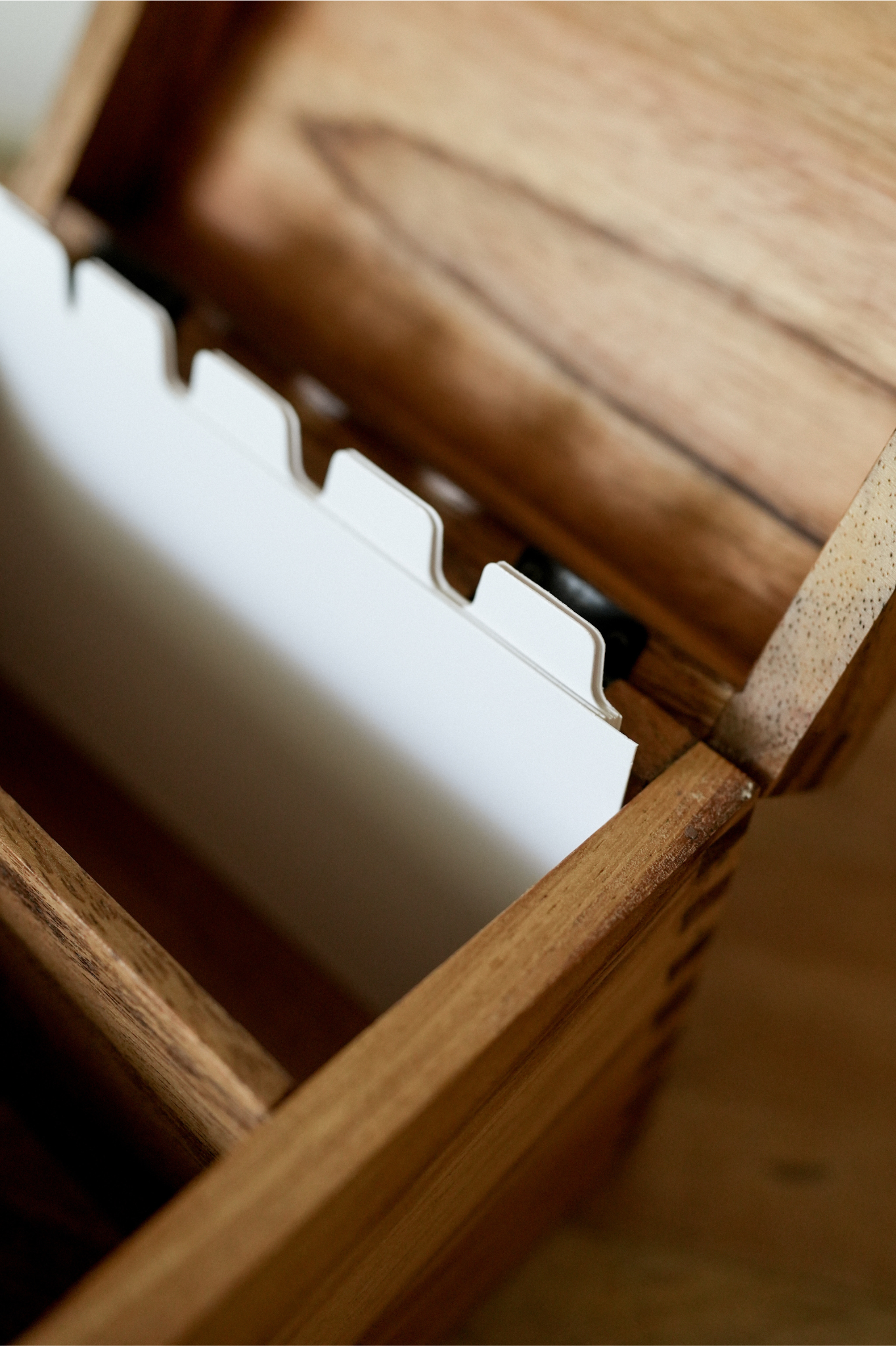 Acacia Recipe Box