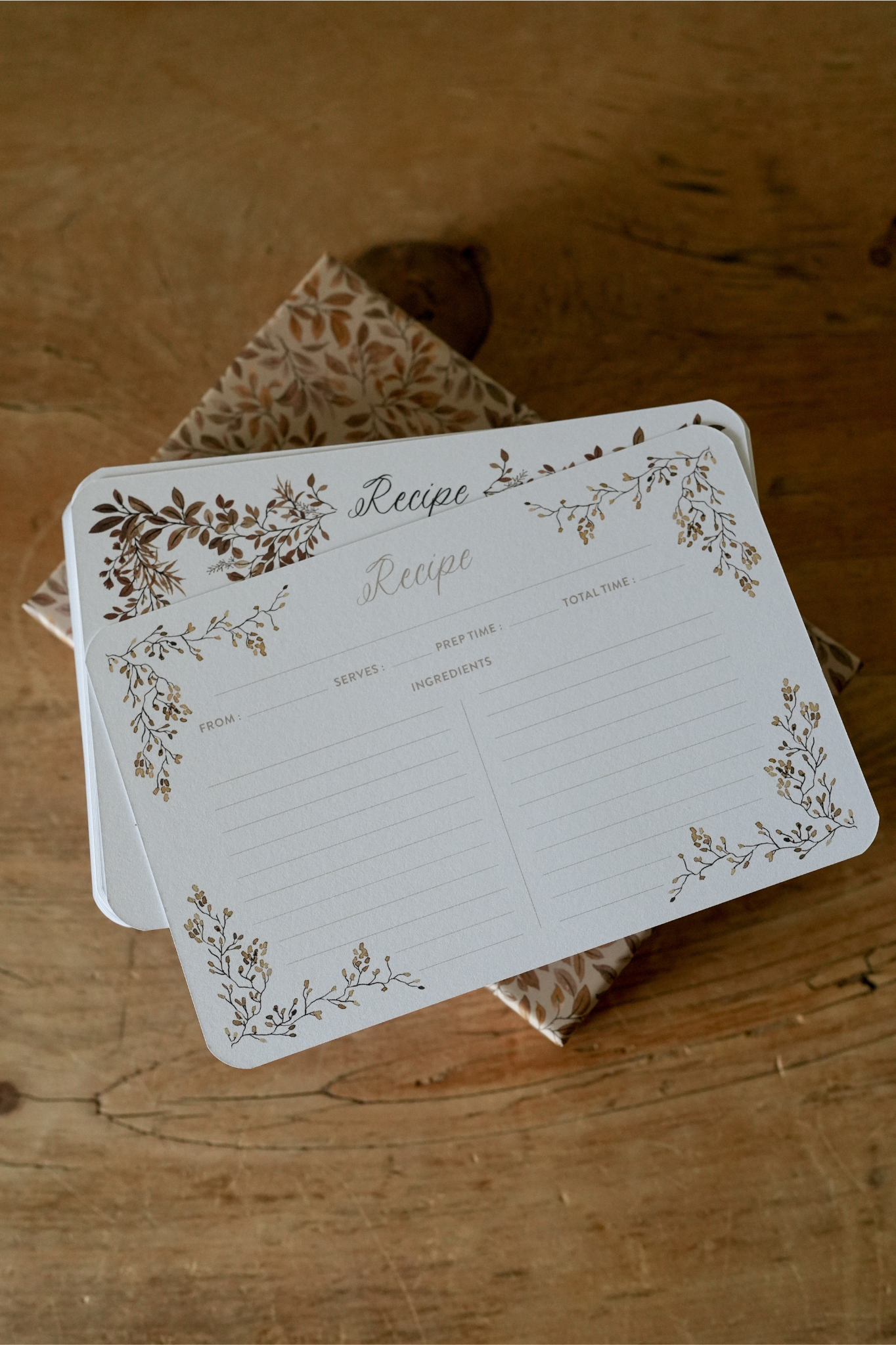 Heirloom Recipe Cards