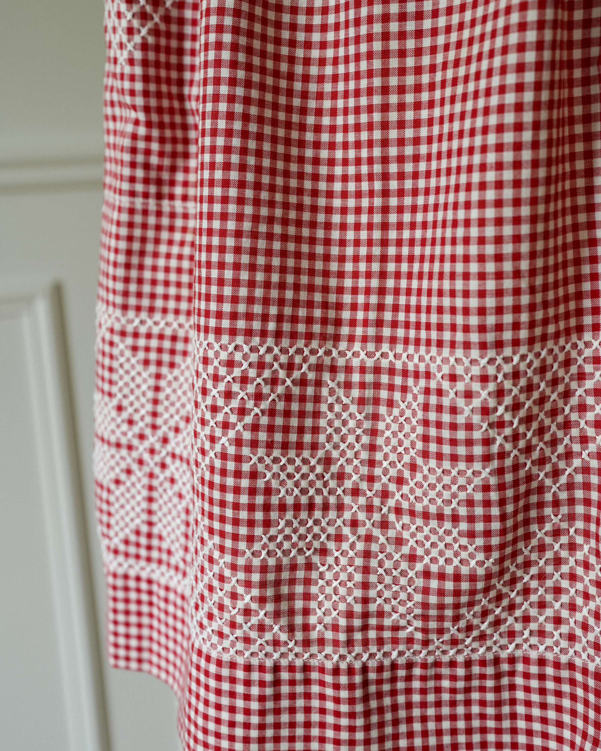 Vintage Cross-stitch Apron