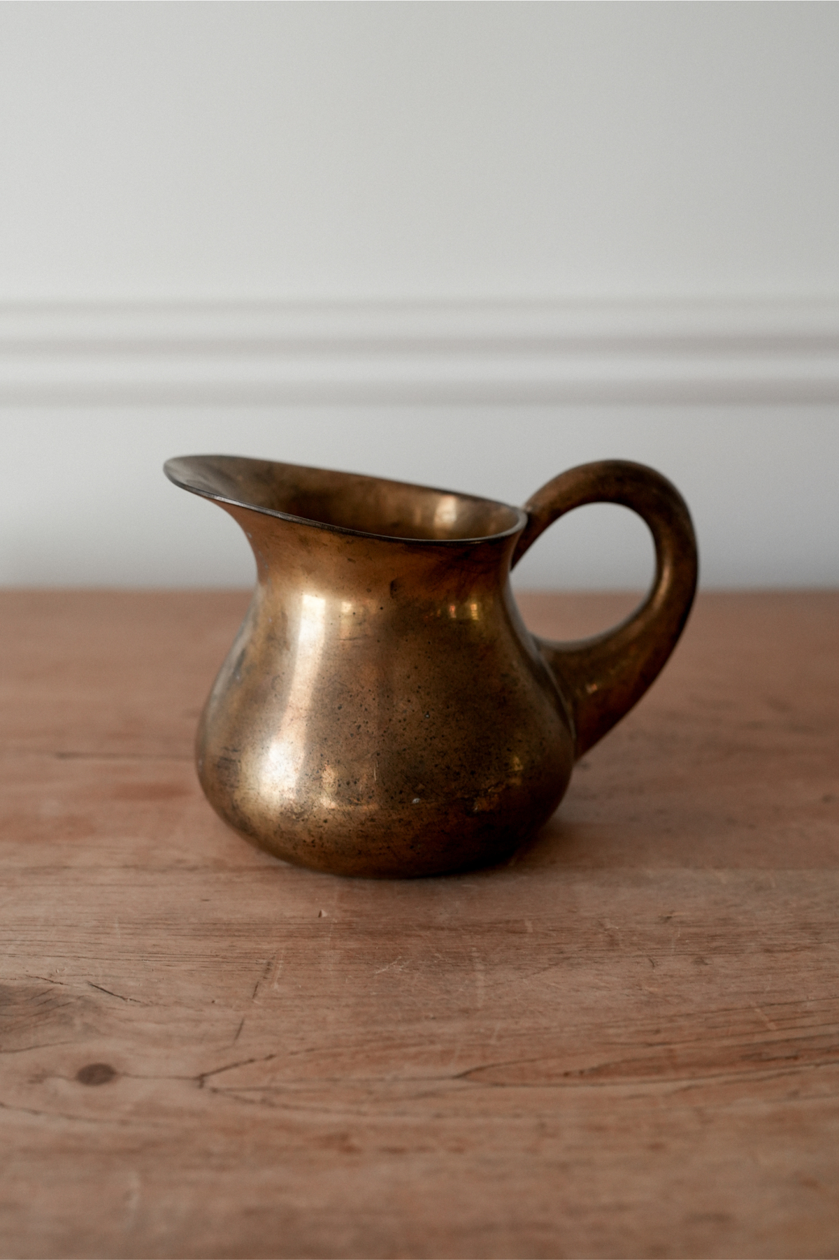 Vintage Brass Pitcher