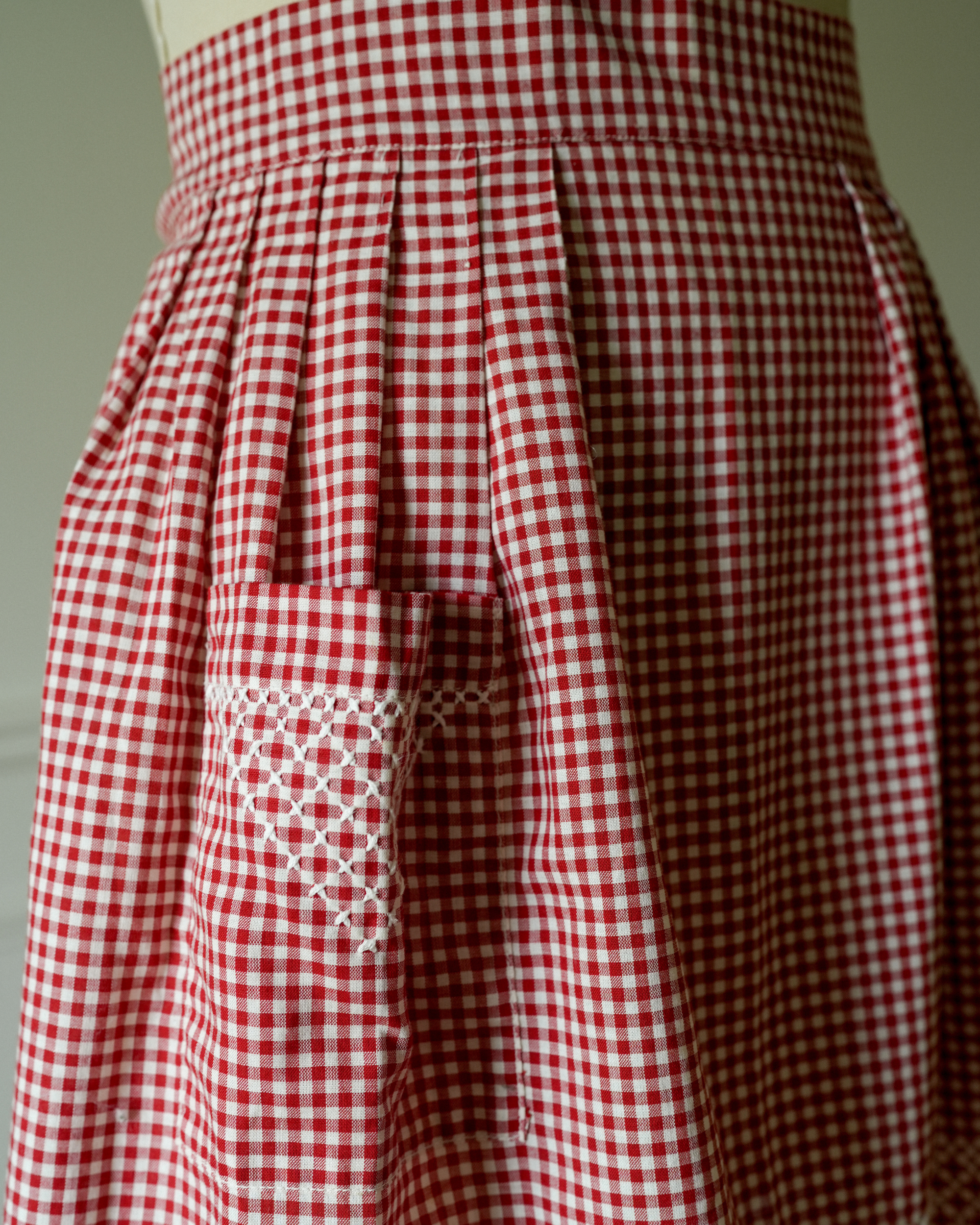 Vintage Cross-stitch Apron