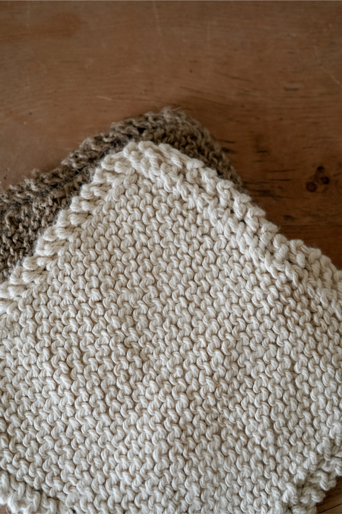 Cotton and Jute Scrub Cloth Set